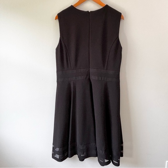 Calvin Klein black fit and flare dress - Picture 3 of 3